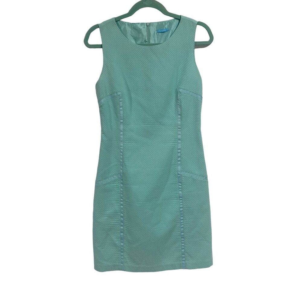 J. McLaughlin Mint Green Sleeveless Sheath‎ Dress Size 6